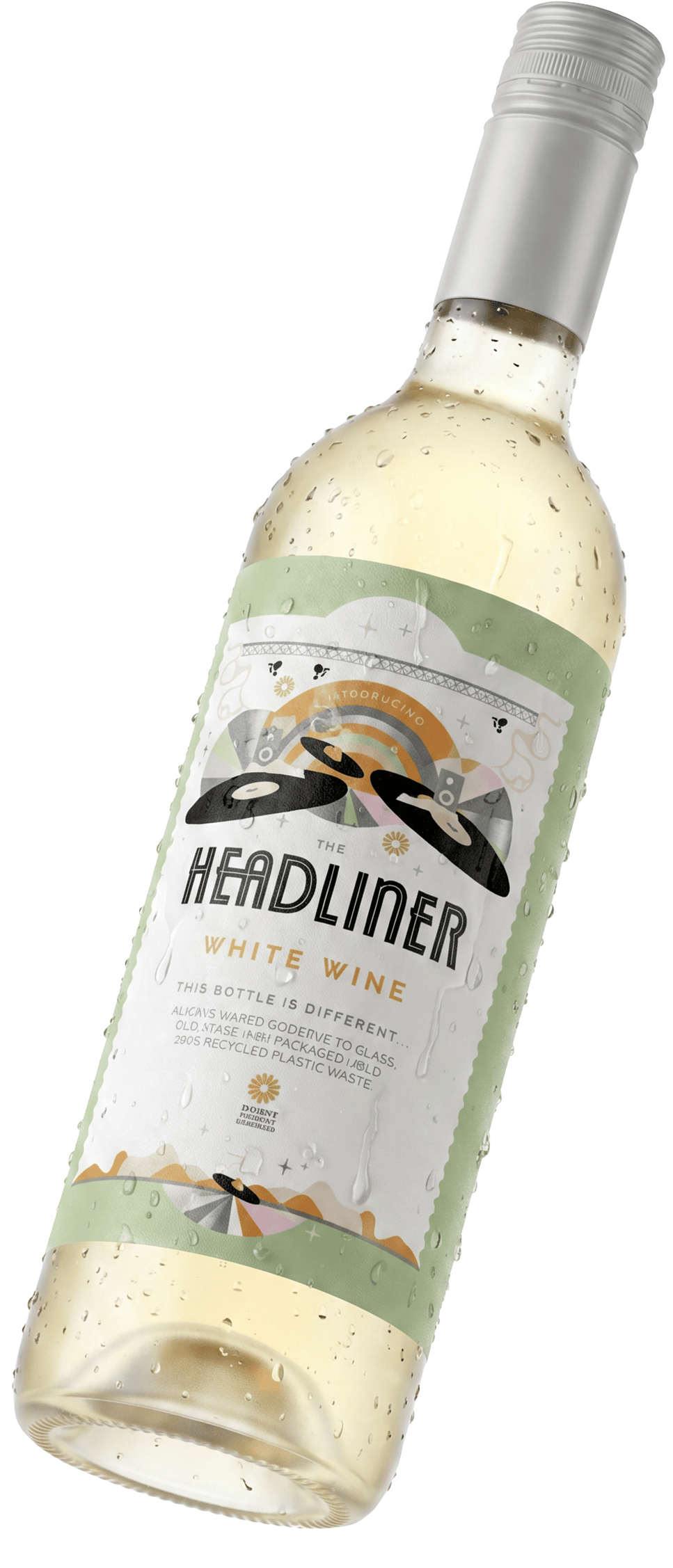 Headliner wine bottle